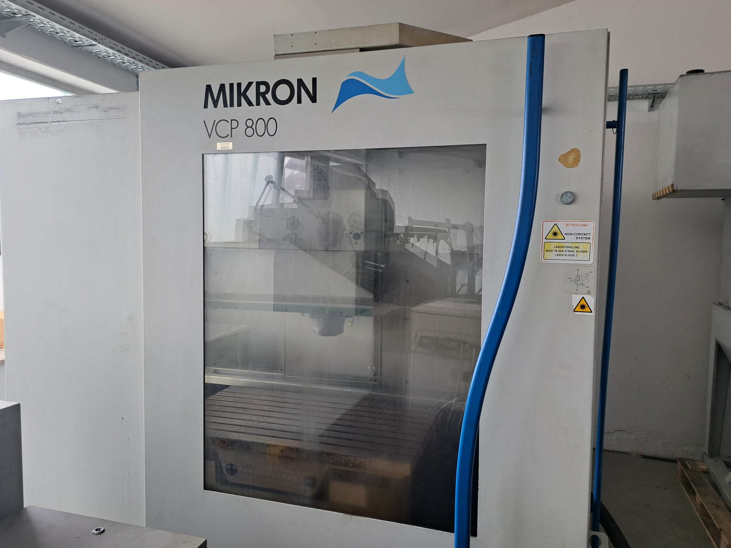 CNC Bearbeitungszentrum / Fräsmaschine Mikron VCP 800
