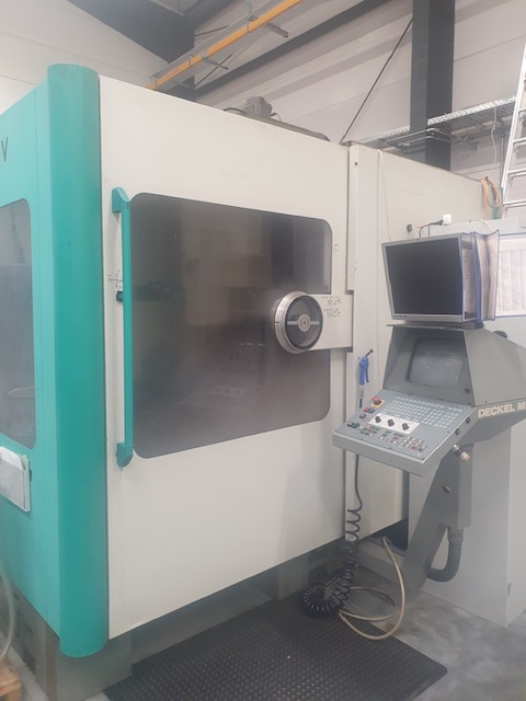 Portal Bearbeitungszentrum, Fräsmaschine Deckel Maho 3-Achs DMC 100 V