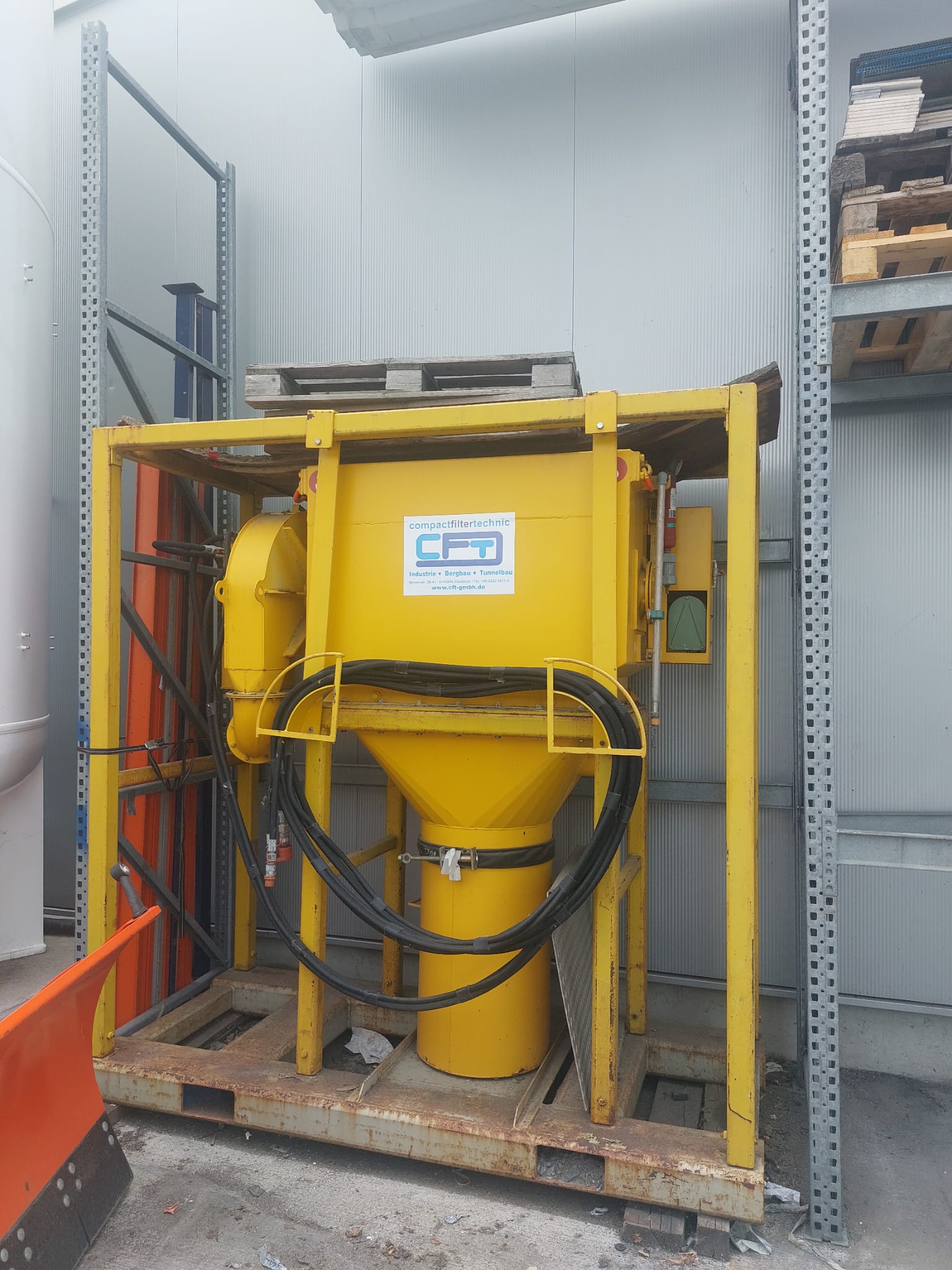 Absaugung Aufsatzentstaubung CFT Compact filter technic HKAF 12-30 Hallenabsaugung
