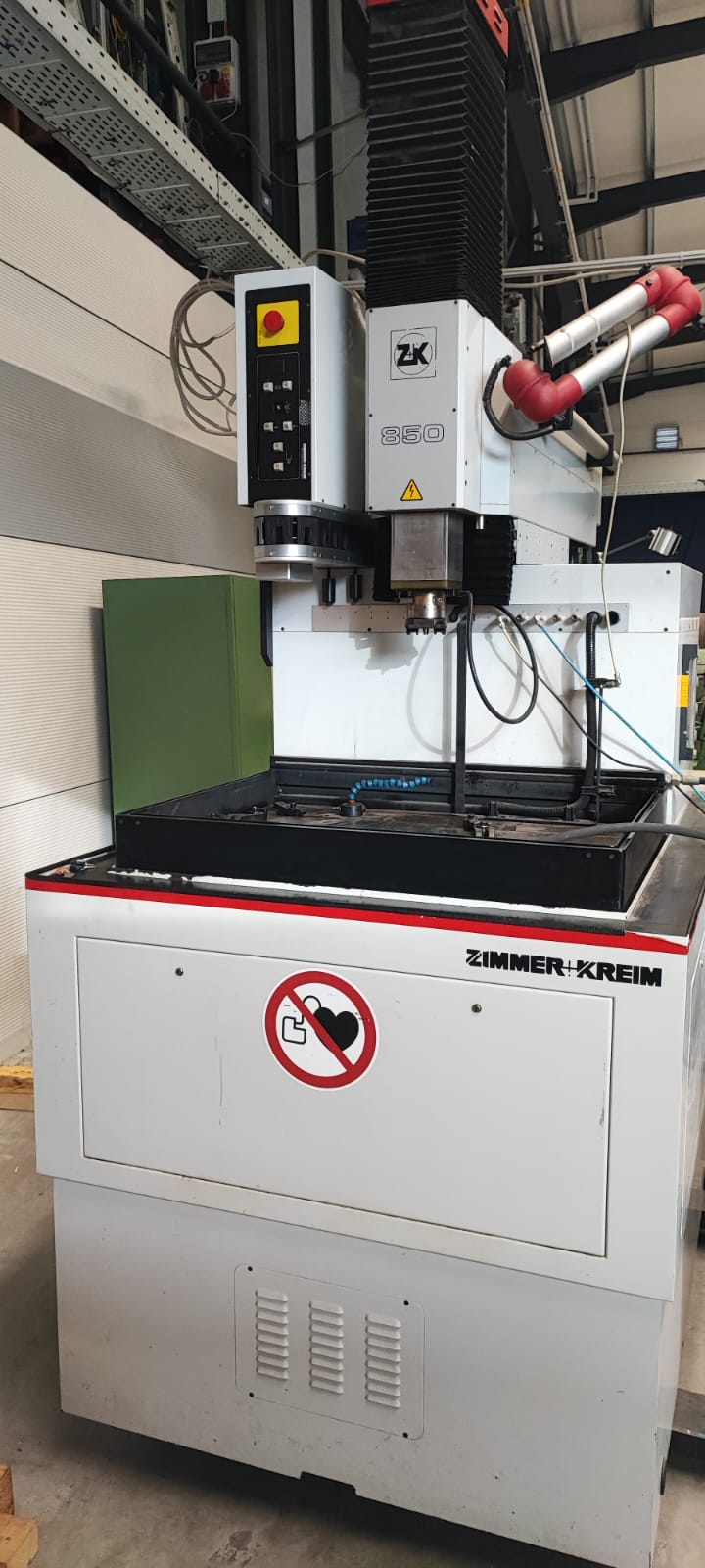 Senkerodiermaschine Zimmer & Kreim ZK 850